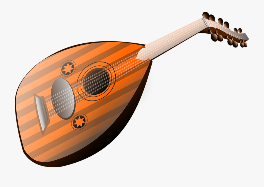 Mandolin, Musical Instrument, Lute, Strings, Instrument - Oud Clipart, Transparent Clipart