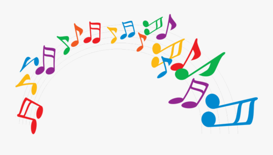 #mq #note #notes #music #colorful - Music Notes Png Gif, Transparent Clipart