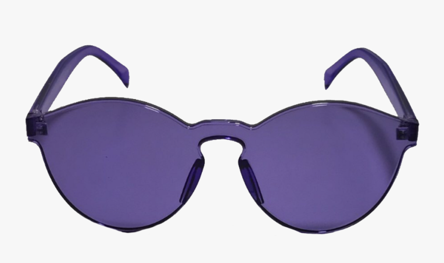 Sunglasses Clipart Glass Tumblr - Png Stickers Aesthetic Purple, Transparent Clipart