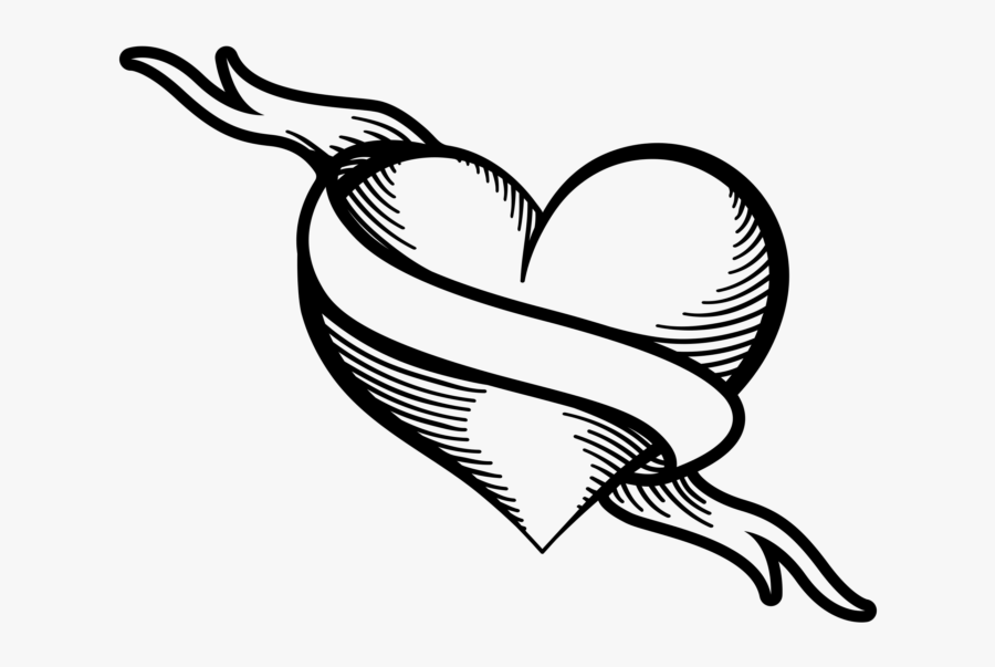 Heart Tattoo Png Image Free Download Searchpng - Heart Tattoo Png, Transparent Clipart