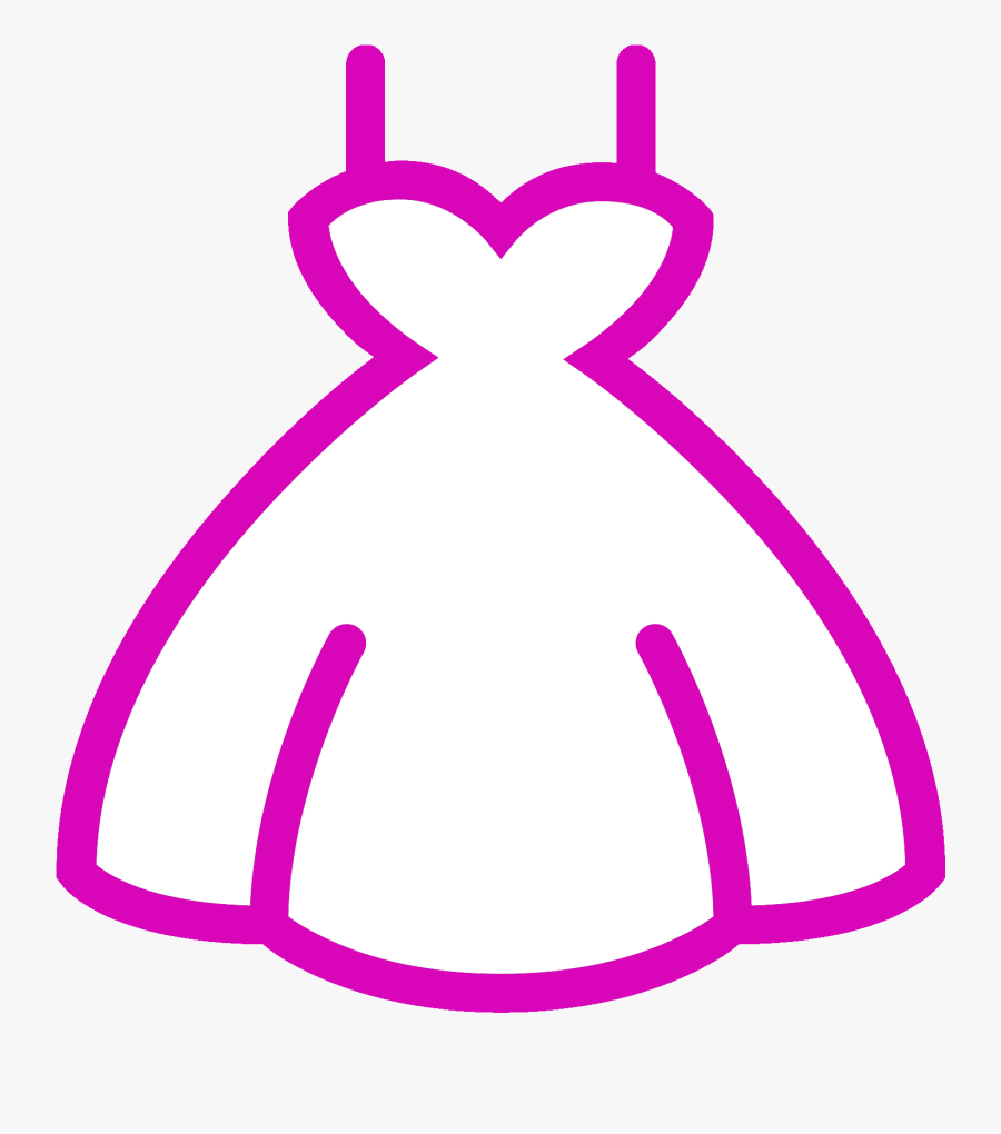 Icon Dress Png Clipart , Png Download - Dress Icon Png, Transparent Clipart