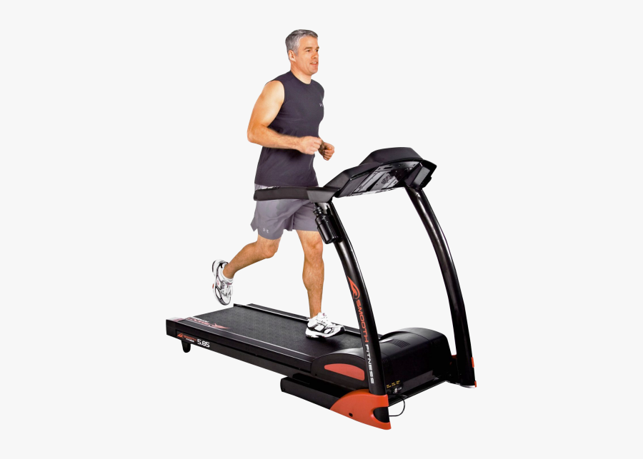 Treadmill - Man On Treadmill Png, Transparent Clipart