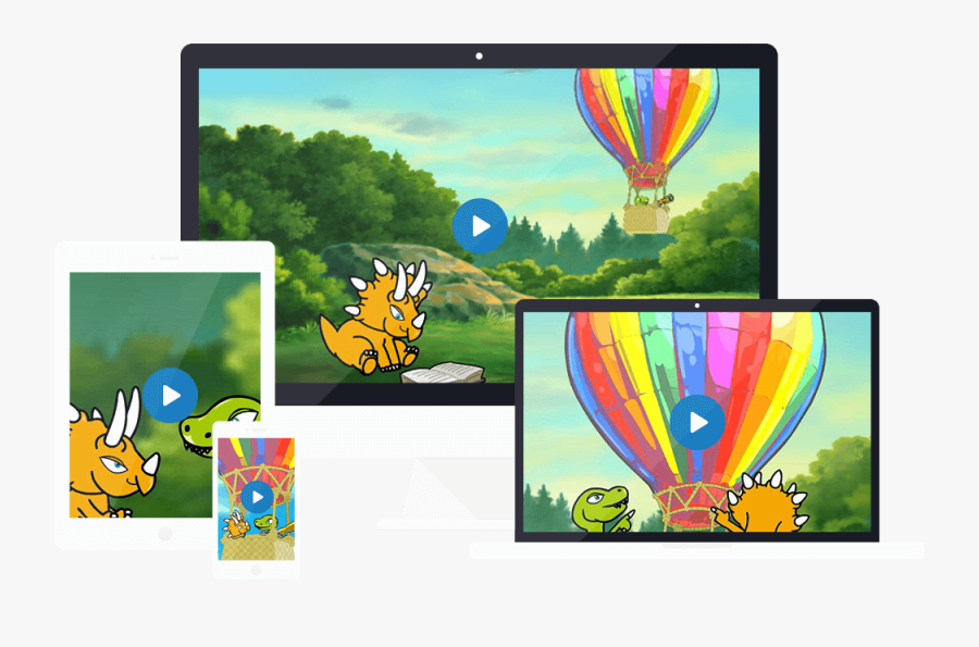 Responsive Devices Flat - Hot Air Balloon, Transparent Clipart