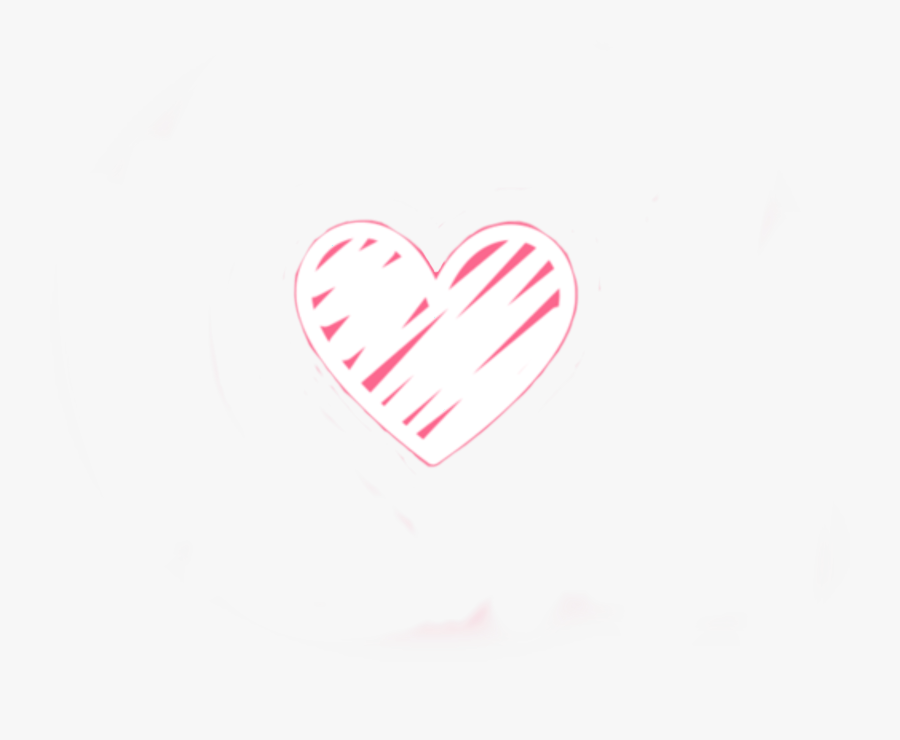 Transparent Heart Doodle Png - Cute Heart, Transparent Clipart