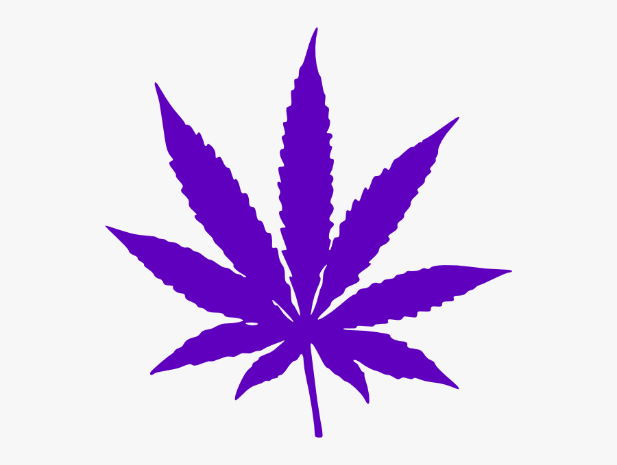 Red Marijuana Leaf Png, Transparent Clipart
