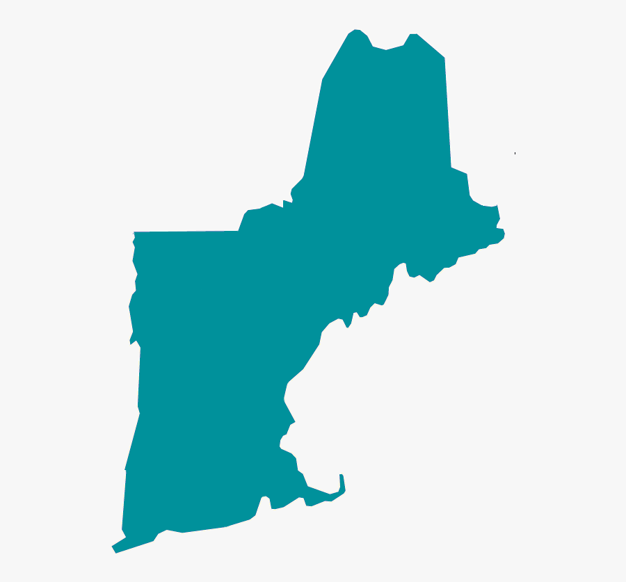New England Infertility Mandates - New England State Outline, Transparent Clipart