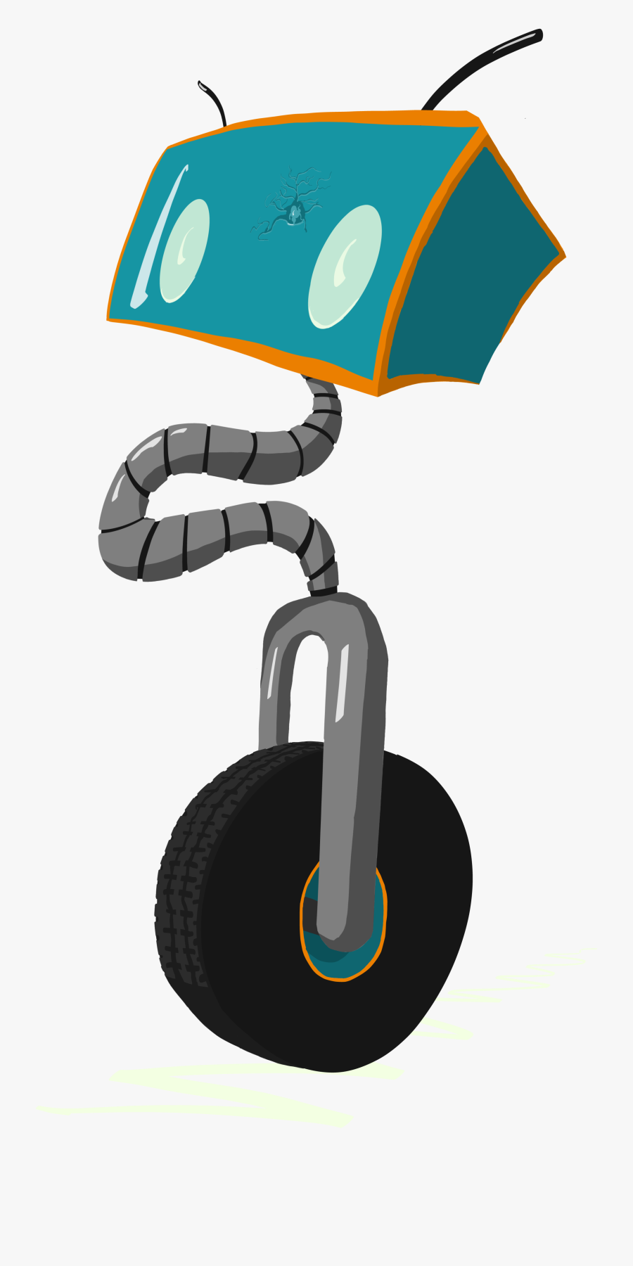 Made A Little Robot Dude, My Best Illustration To Date, Transparent Clipart