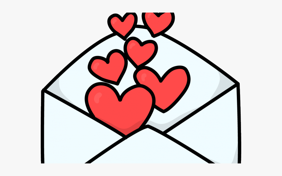 Love Note Cliparts - Love Letter Love Clipart, Transparent Clipart