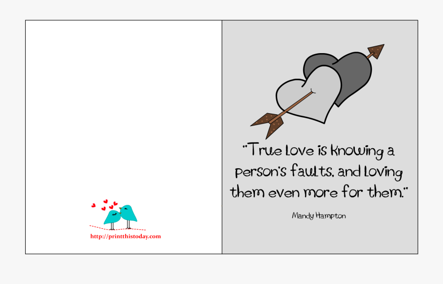 Love Quotes Cards For Him, Transparent Clipart