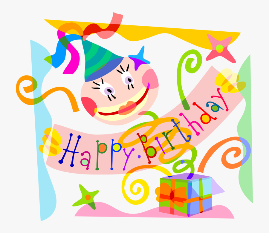 Vector Illustration Of Happy Birthday Party Banner - Funny Birthday Quotes, Transparent Clipart