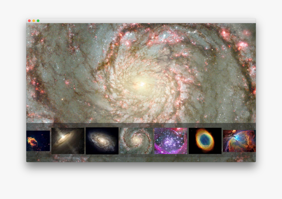 Universe From Hubble Telescope - Whirlpool Galaxy, Transparent Clipart