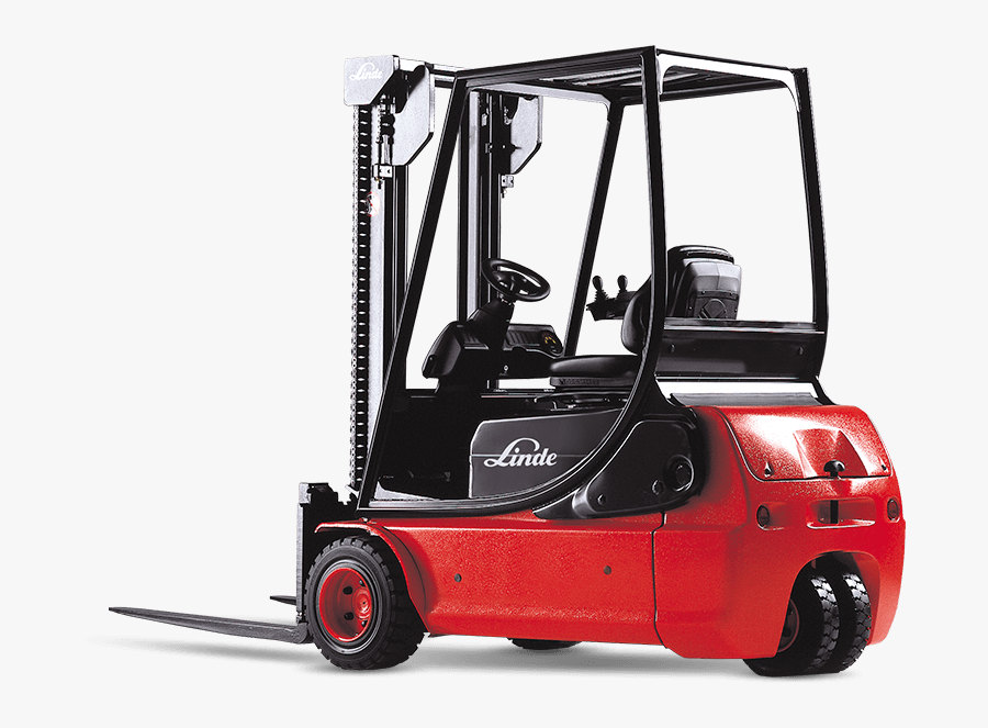 Transparent Fork Lift Clipart - Linde E16c, Transparent Clipart