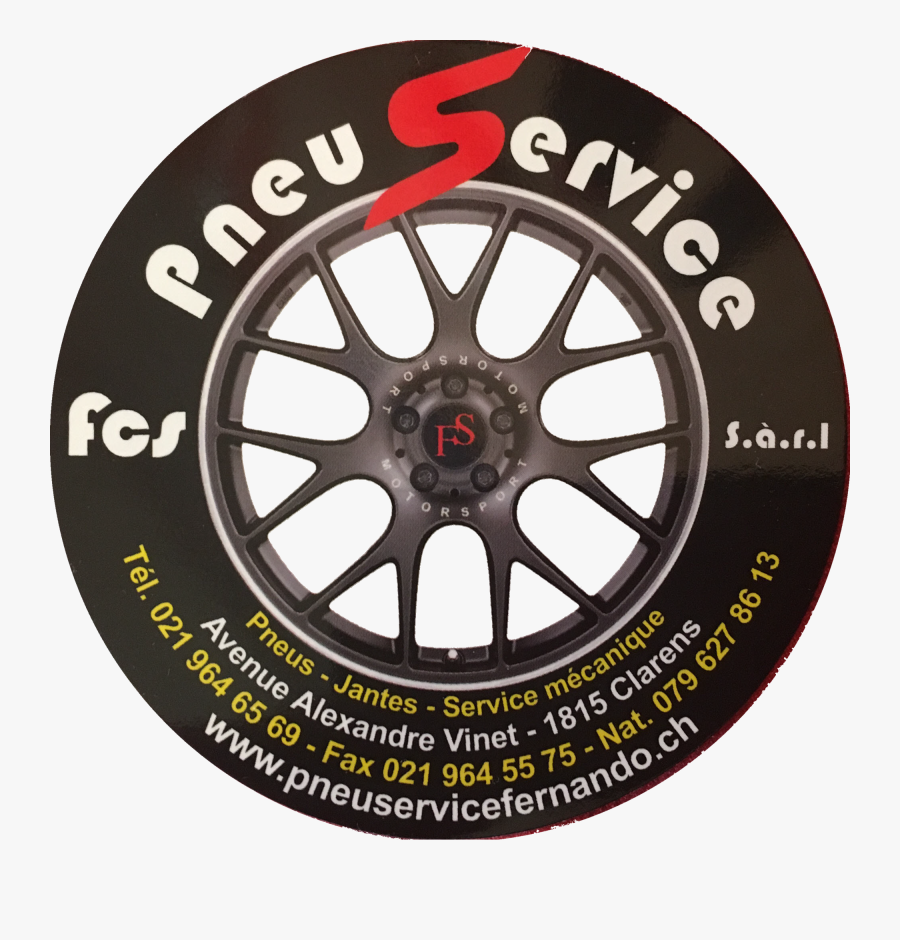 Pneuservice Fernando In Clarens - Bbs Rims Front View, Transparent Clipart
