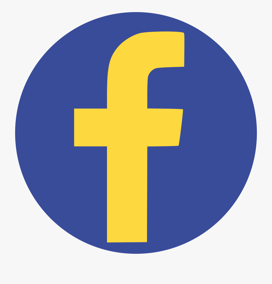 Facebook Icon - Round Transparent Facebook Logo, Transparent Clipart