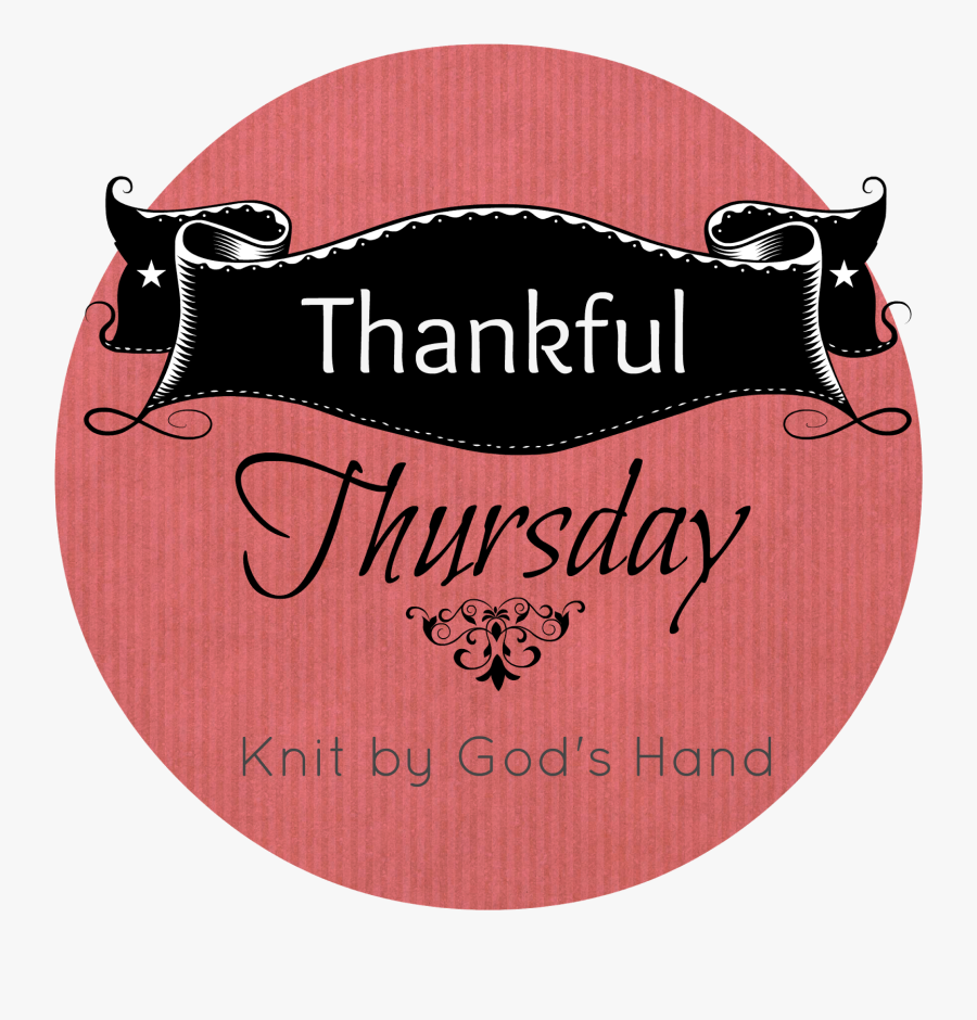 Thankful Thursday - Calligraphy, Transparent Clipart