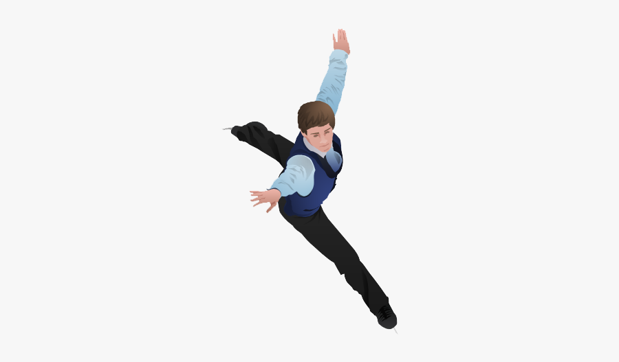 Figure Skating Png Photo - Male Figure Skater Clip Art, Transparent Clipart