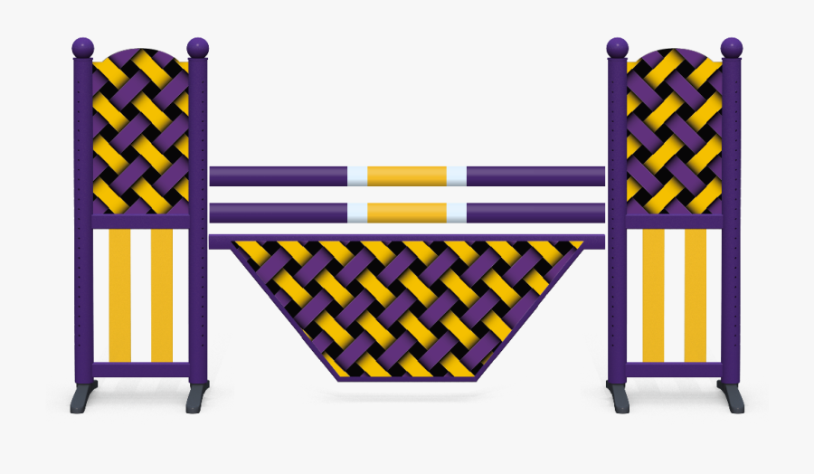 Barre D Obstacle Rose Et Noir, Transparent Clipart