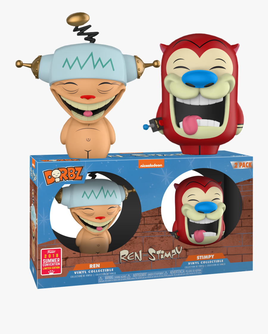 Ren And Stimpy Dorbz, Transparent Clipart