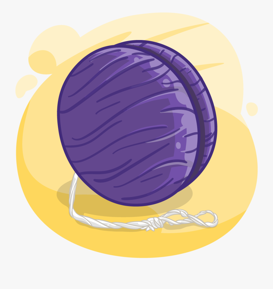 Yoyo Clipart Purple - Pink Yo Yo Clip Art, Transparent Clipart