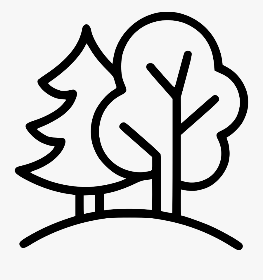 Forest Park Tree Green Transparent Background - Outside Png, Transparent Clipart