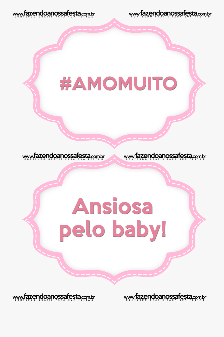 Clip Art Bingo Ch De Beb Plaquinhas Para Cha De Bebe Para Meninas Free Transparent Clipart Clipartkey