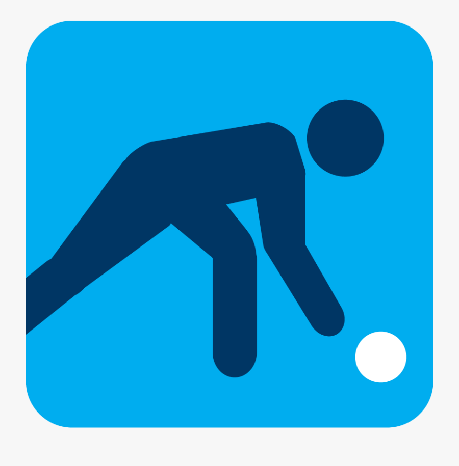 Lawn Clipart Barefoot Bowl - Pennant Lawn Bowls Icon Png, Transparent Clipart