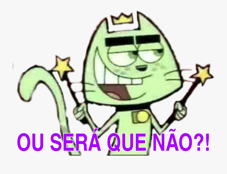 #cosmo #fairlyoddparents - Ou Será Que Não, Transparent Clipart