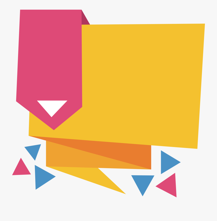 Clip Art Ribbons Patterns - Ribbon Origami Png, Transparent Clipart