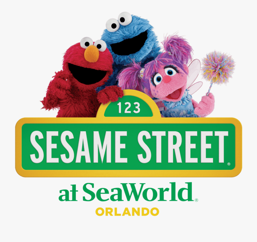 Seaworld Orlando - Sesame Street At Seaworld Orlando Logo, Transparent Clipart
