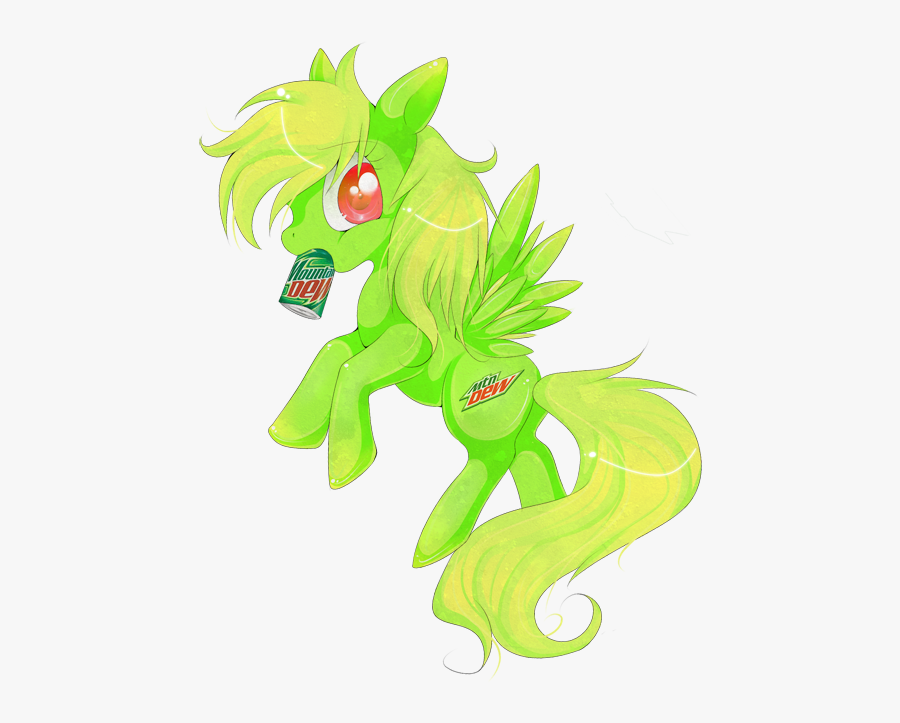 Mountain Dew Clipart Moutain Dew - Mountain Dew Pony, Transparent Clipart
