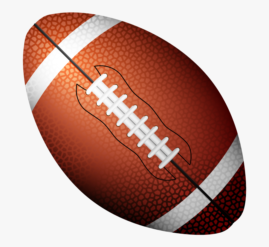 Football With Crown, Transparent Clipart