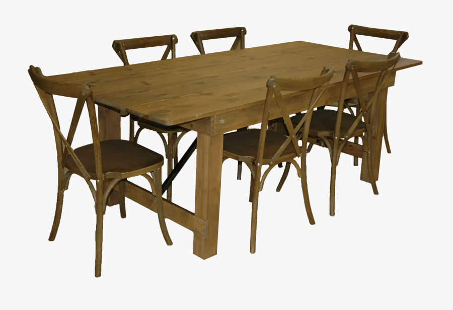 Transparent Clipart Dining Room - Tables And Chairs, Transparent Clipart