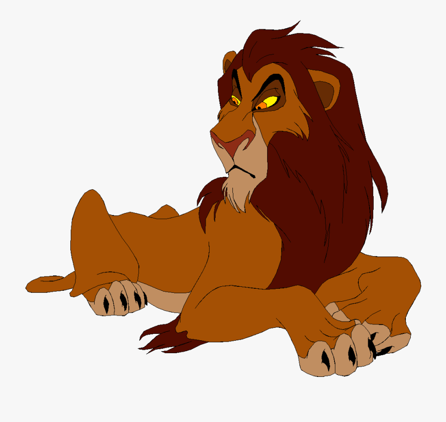 Mufasa Transparent Background Png Icon - Scar Png Lion King, Transparent Clipart
