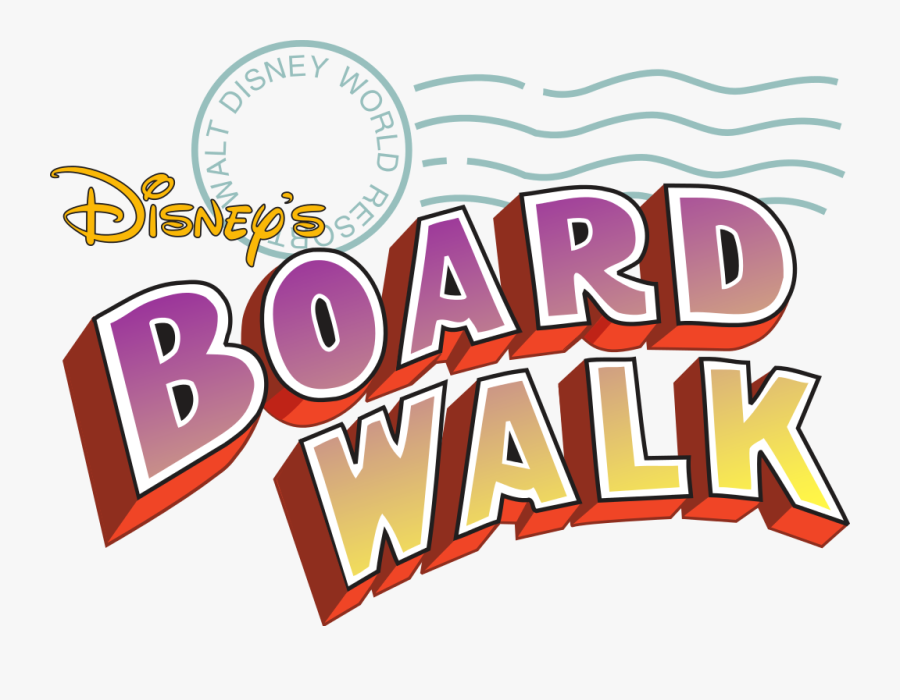 Welcome To The Wiki - Disney Boardwalk Resort Logo, Transparent Clipart