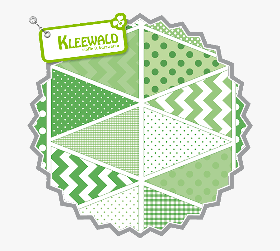 Transparent Wimpelkette Clipart - Blend Fabrics Sweet Dreams, Transparent Clipart