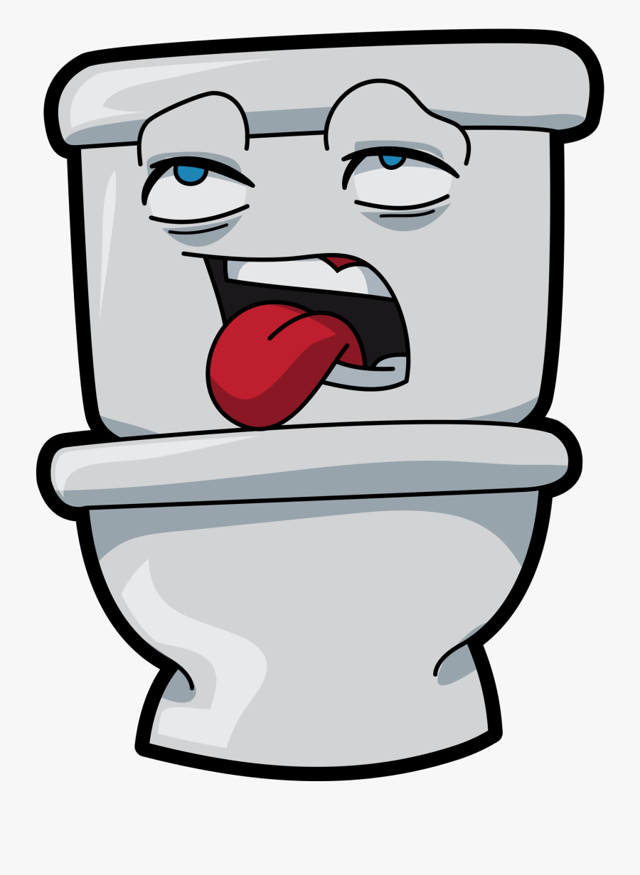 This Is Your Mind On Worry - Toilet Seat Animated, Transparent Clipart