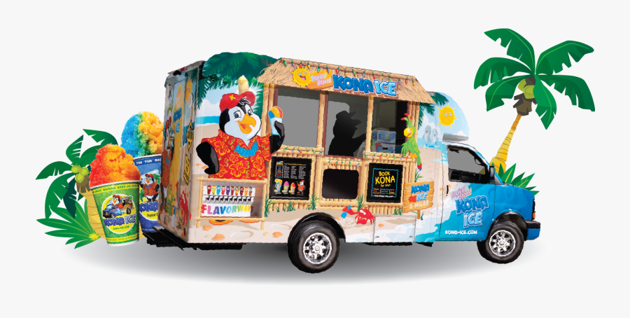 Transparent Kona Ice Png - Kona Ice Truck Ri, Transparent Clipart