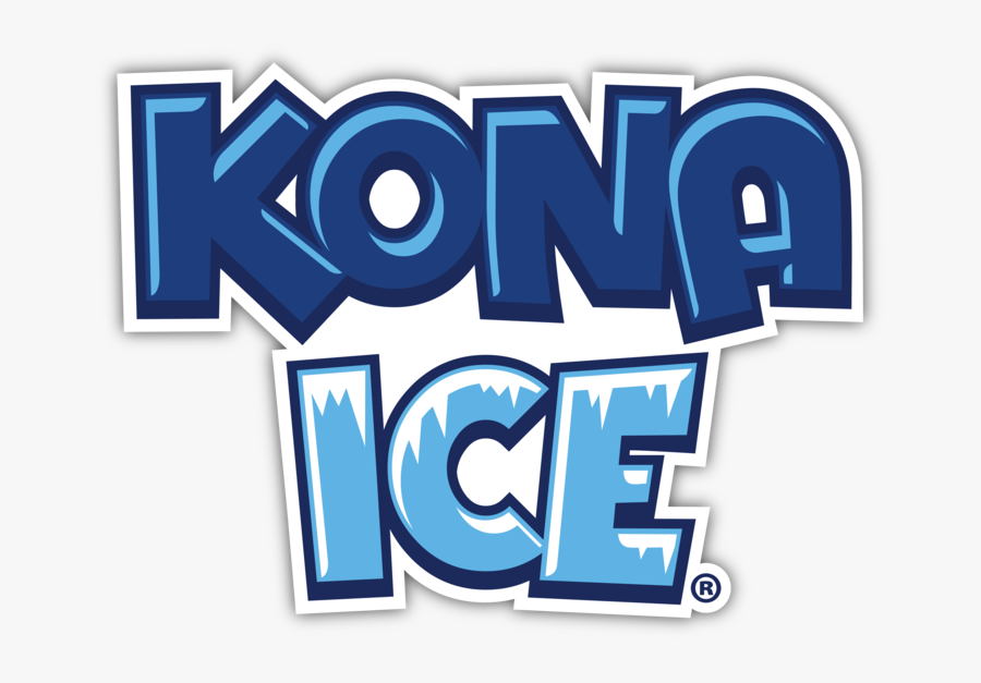 Kona Ice Logo Stacked - Kona Ice, Transparent Clipart