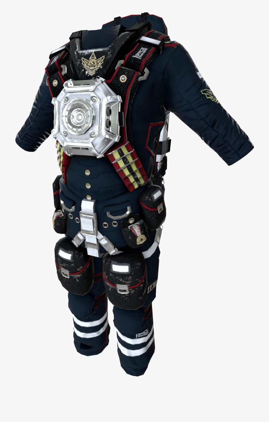 Transparent Space Suit Png - Space Engineers Veteran Suit, Transparent Clipart