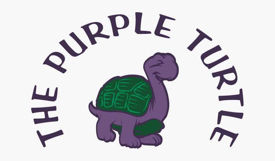 Clipart Car Turtle - Purple Turtle Clip Art, Transparent Clipart