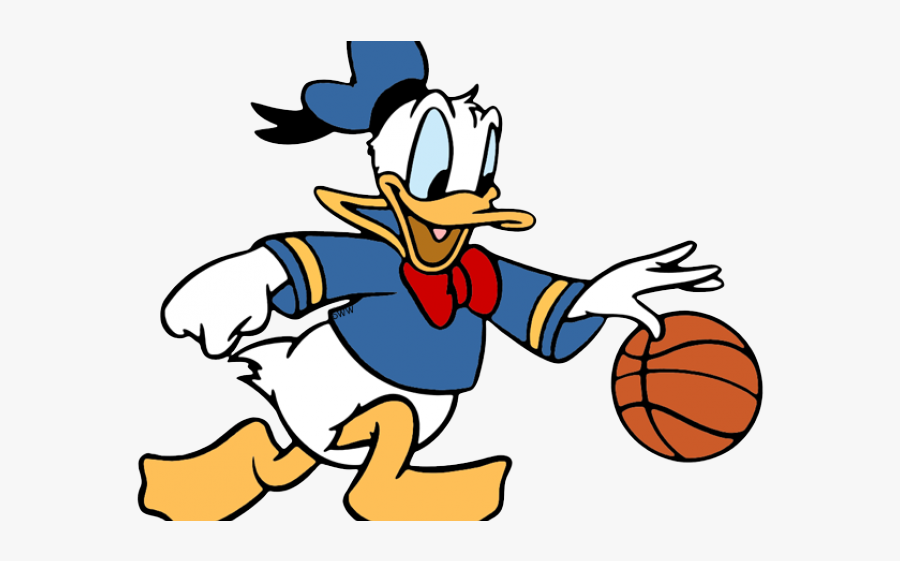 Donald Duck Sport, Transparent Clipart