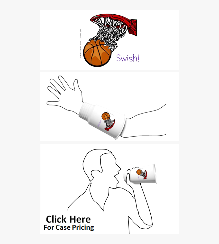 Yell Band Image Freeuse - White, Transparent Clipart