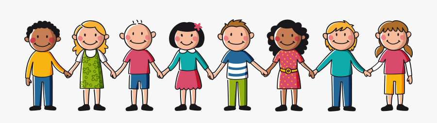 Kids Holding Hands Drawing At Getdrawings - Children Holding Hands Clipart, Transparent Clipart