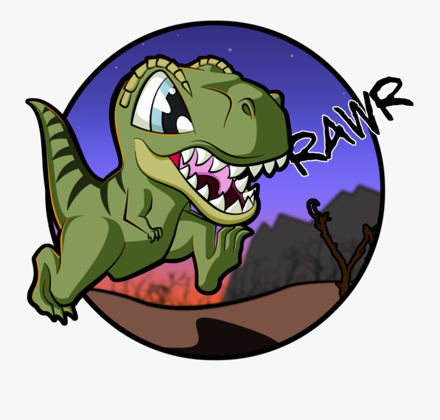 Clip Art T Rex Drawing Google - Cute T Rex Drawing, Transparent Clipart
