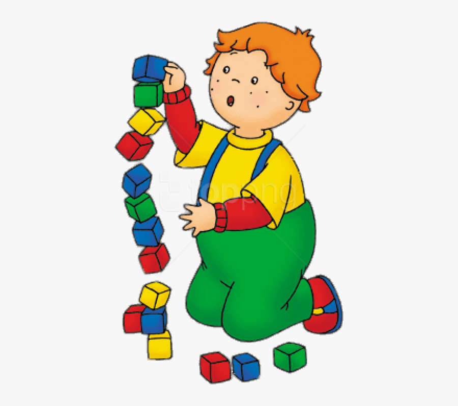 Free Png Download Caillou"s Friend Leo Playing With - Leo Caillou, Transparent Clipart