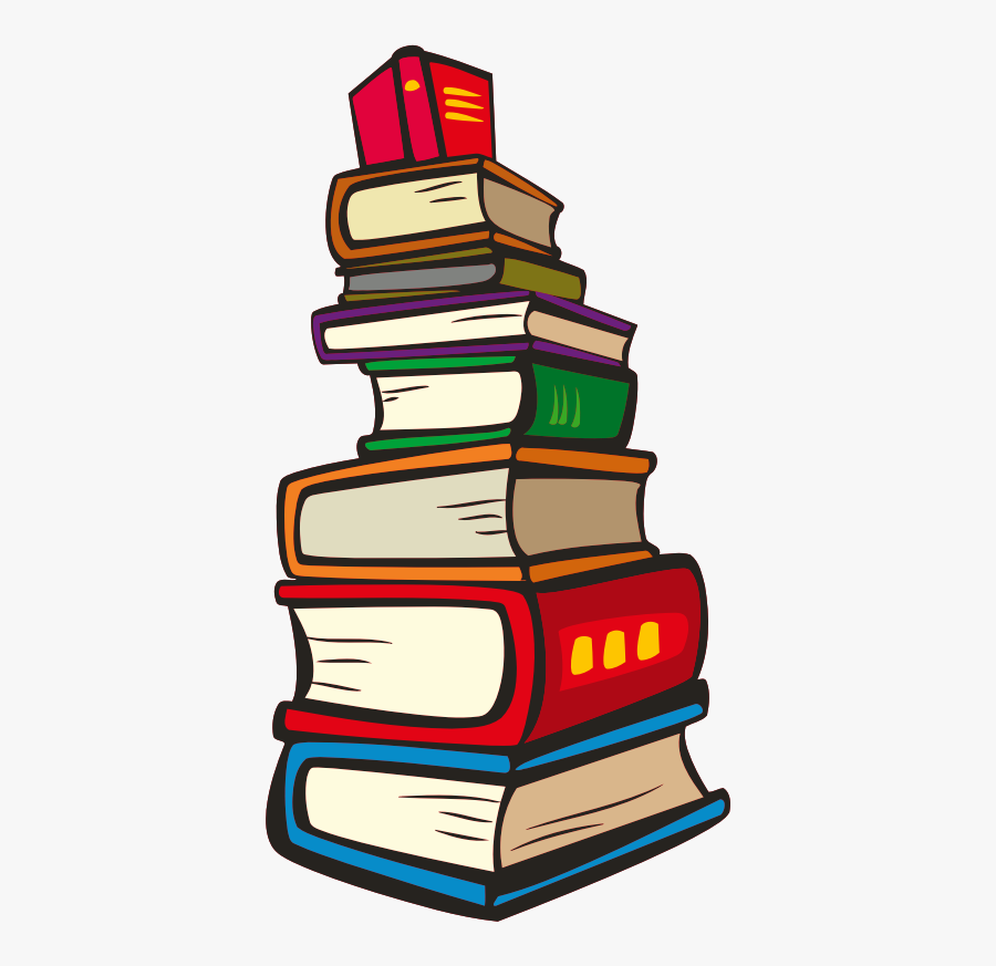 Stack Of Books - Books Our Best Friends, Transparent Clipart