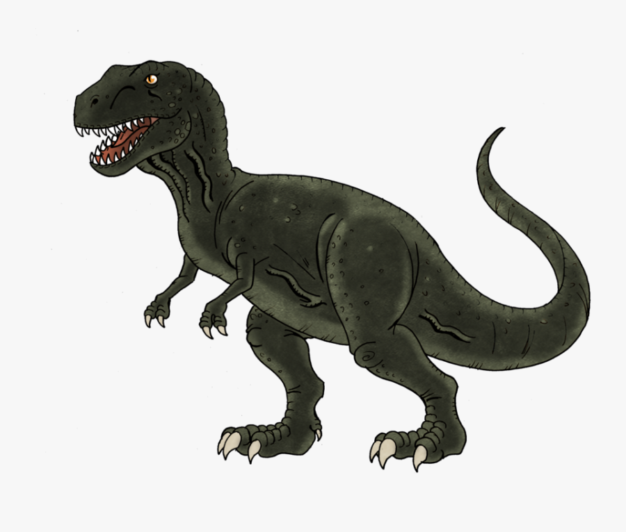 Jurassic Park Chaos Effect Thrasher T Rex - Vintage T Rex Toy, Transparent Clipart
