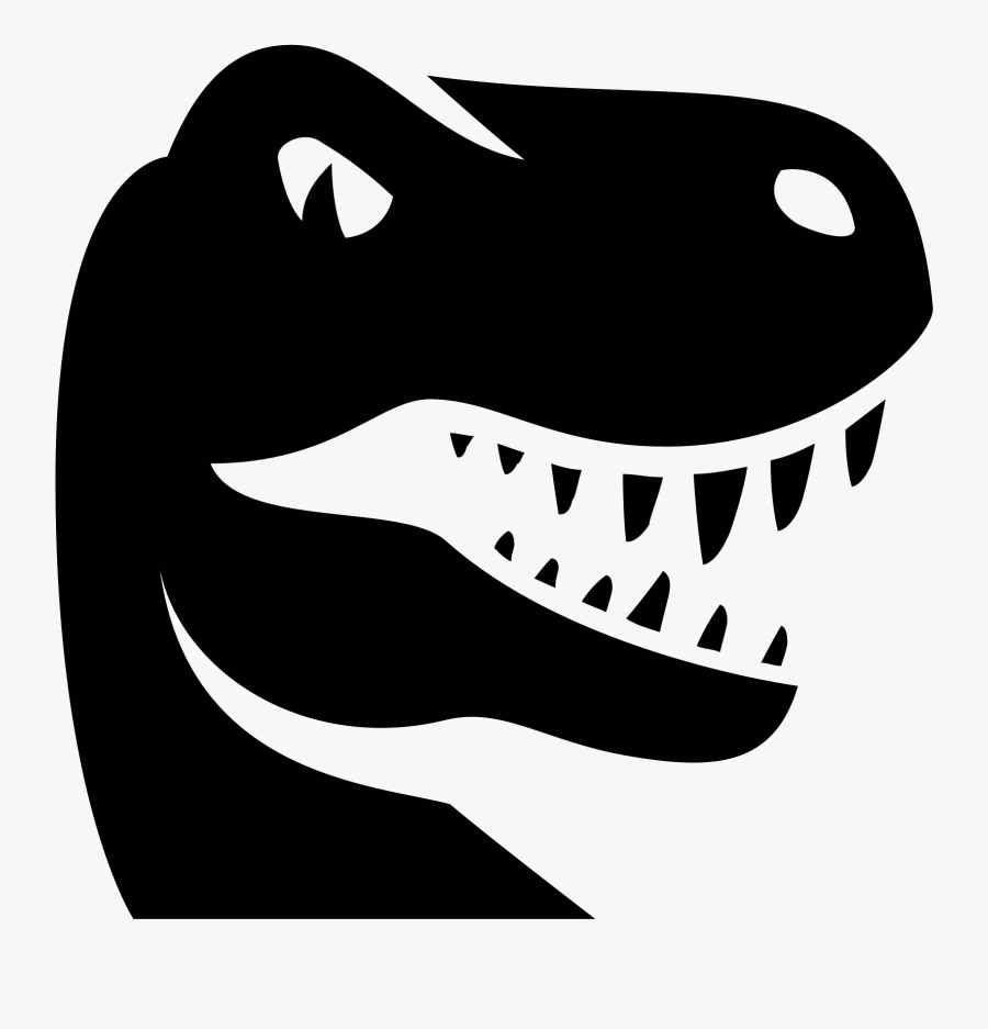 T Rex Clipart Mouth - T Rex Head Icon, Transparent Clipart