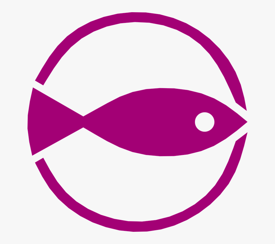 Fishing Symbol, Transparent Clipart