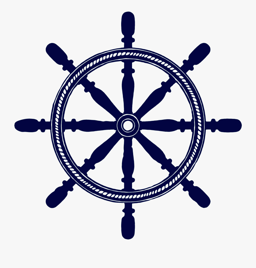 Images In Collection Page - Ship Steering Wheel Logo, Transparent Clipart